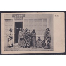 INDIOS EN EL FRENTE DE NEGOCIO MAGALLANES PUNTA ARENAS CHILE